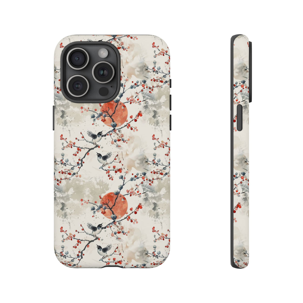 Japanese Pattern Phone Case – Elegant & Timeless Design for Your Phone 136