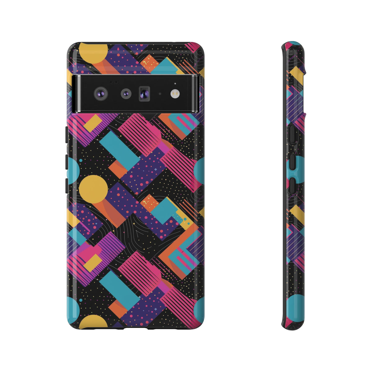 Retro 80s Seamless Phone Case – Vintage Style Meets Modern Protection 088