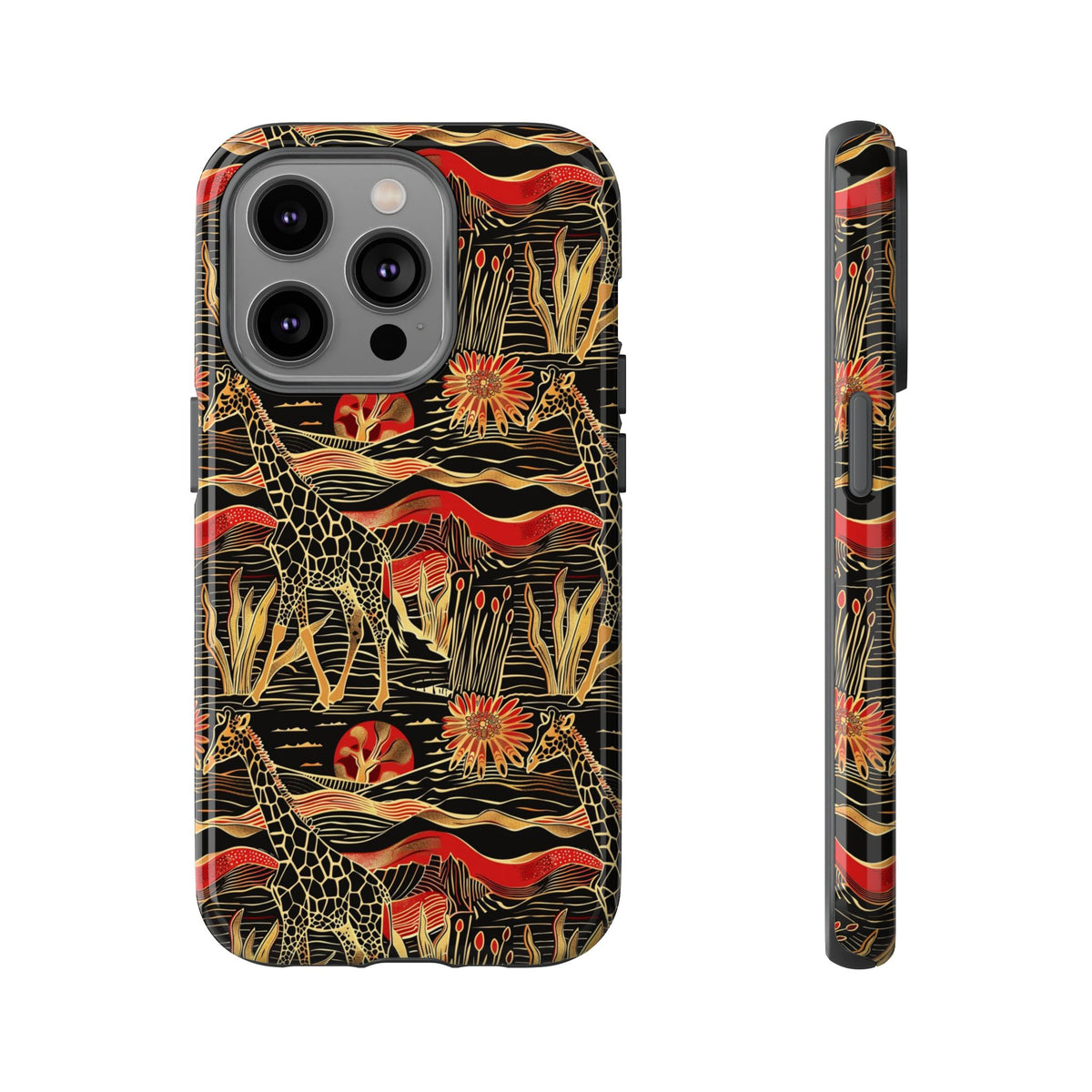 African Style Pattern Phone Case – Bold & Cultural Design for Your Device 295