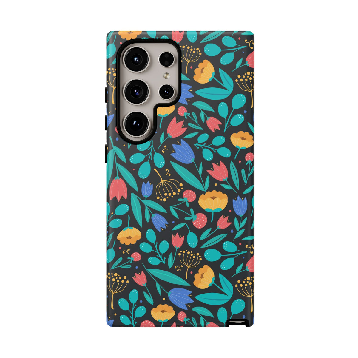 Colorful Little Flower Design Phone Case – Bright and Cheerful Floral Phone Cover