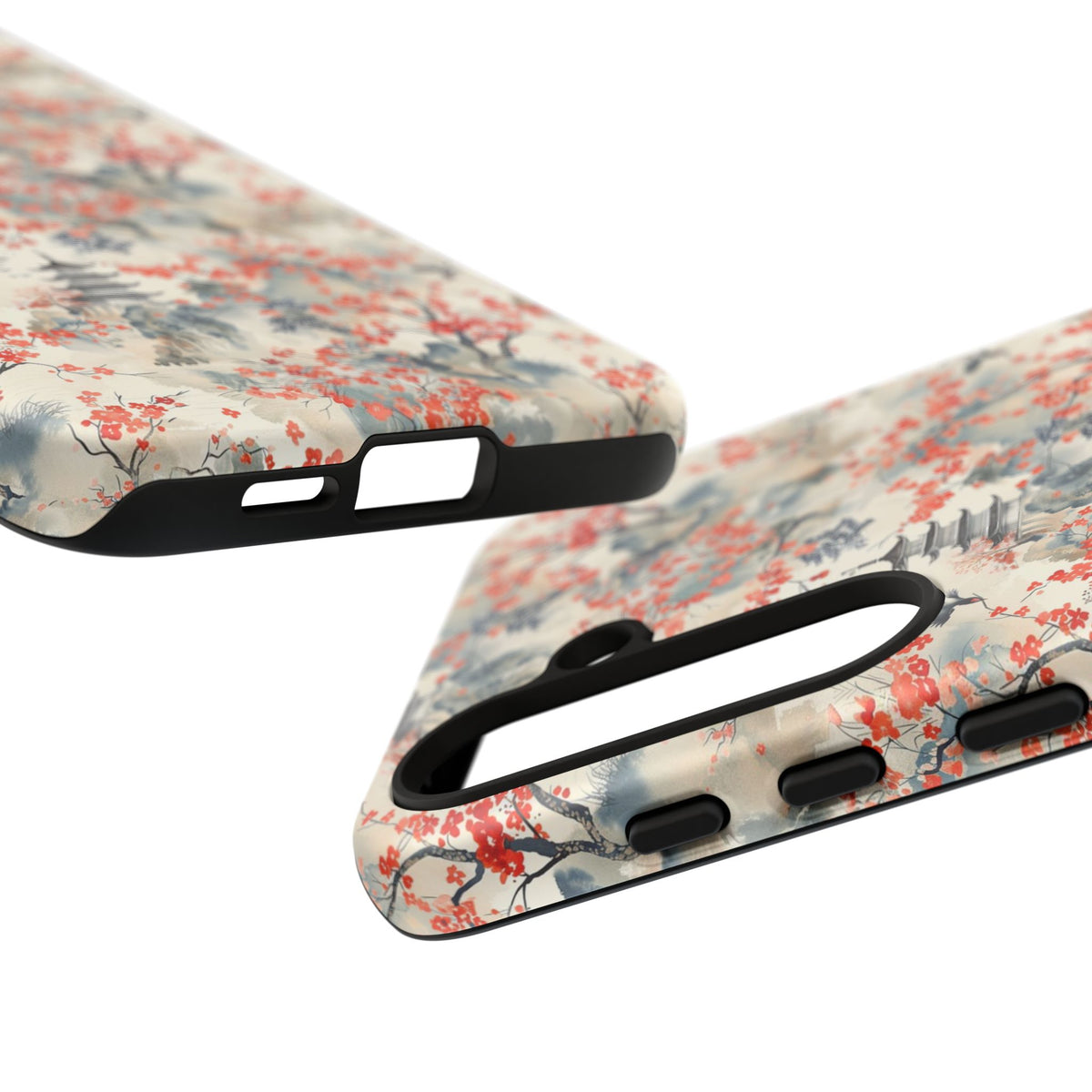 Japanese Style Pattern Phone Case - Elegant & Protective Cover