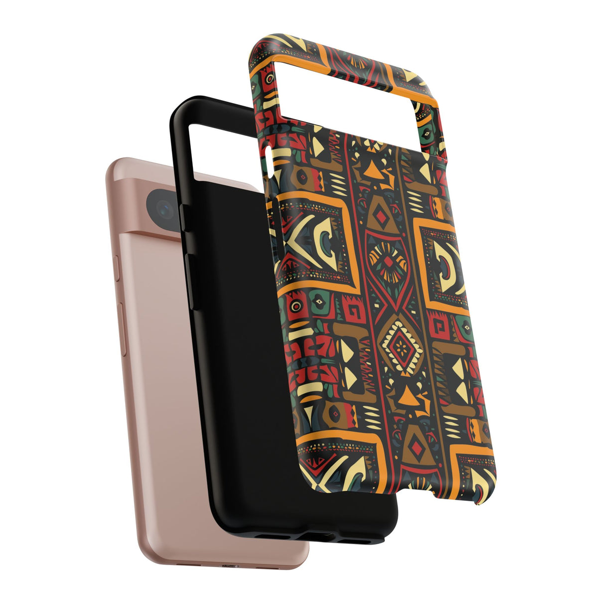 Stylish African Pattern Phone Case – Unique and Vibrant Protection 164