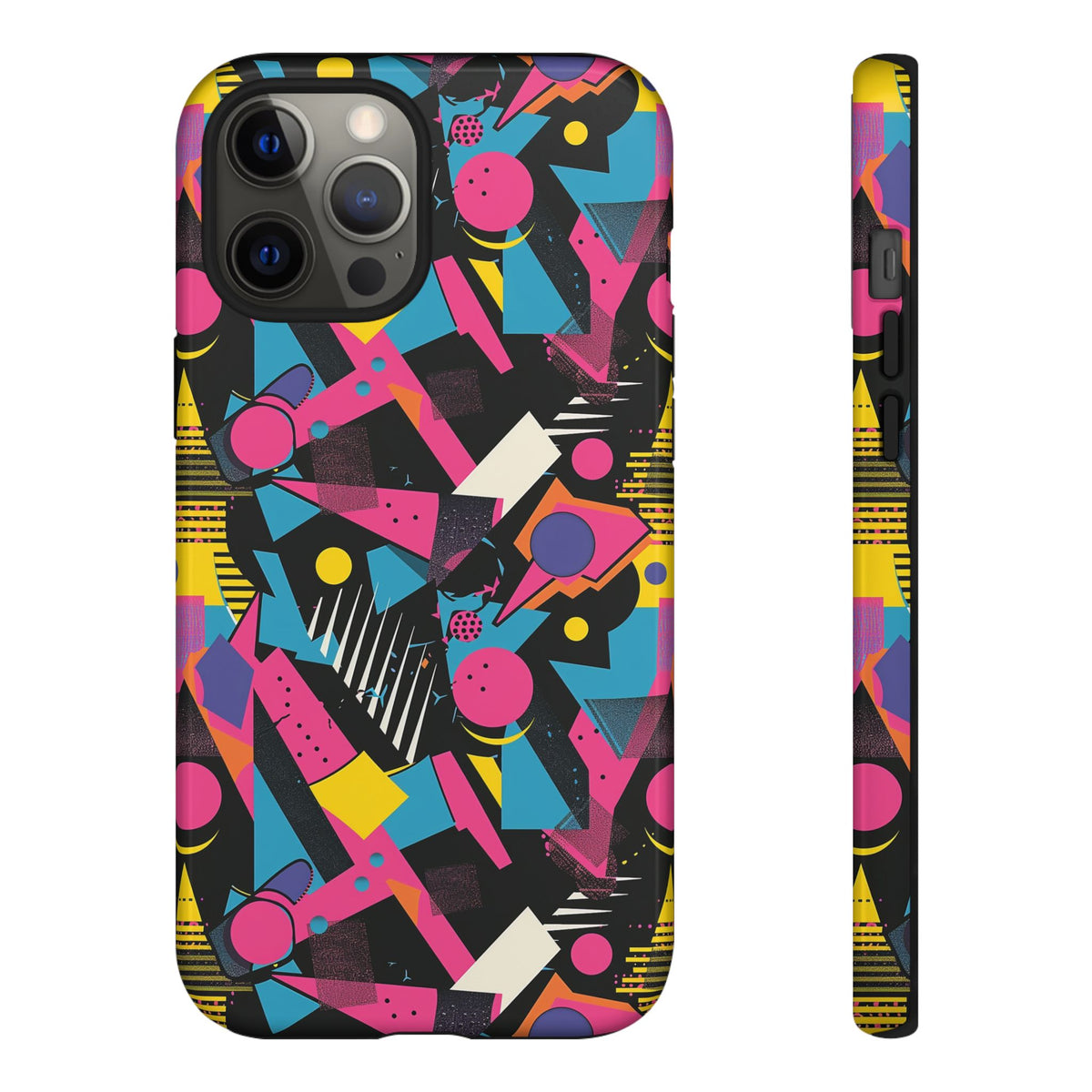 Retro 80s Seamless Phone Case – Vintage Style Meets Modern Protection 077