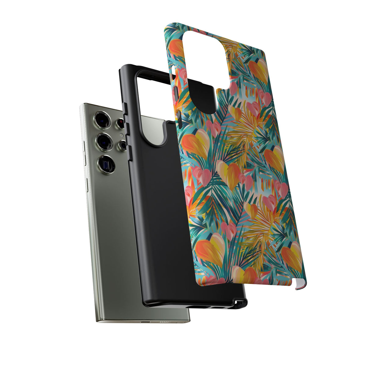 Heart Pattern Phone Case – Stylish & Loving Design for Your Device 824