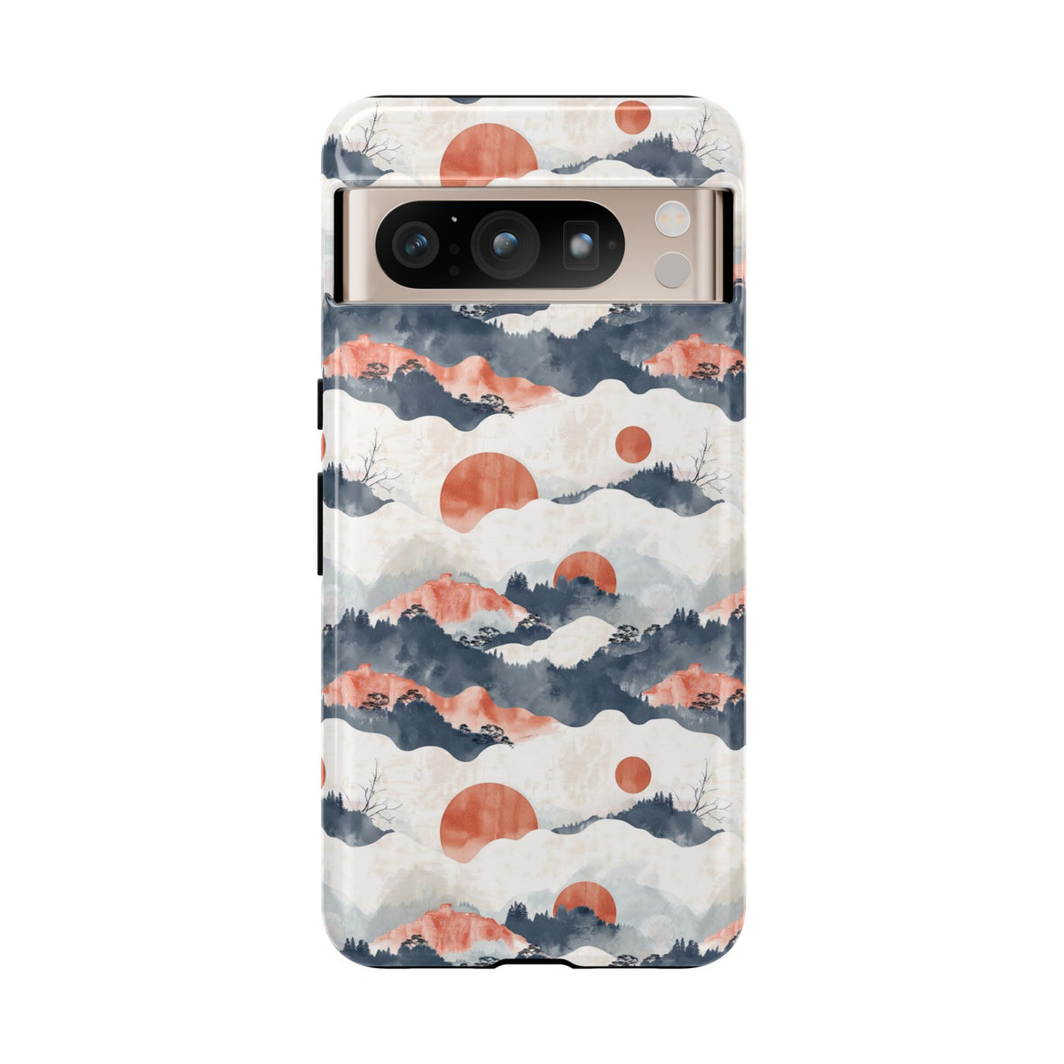 Japanese Pattern Phone Case – Elegant & Timeless Design for Your Phone 139