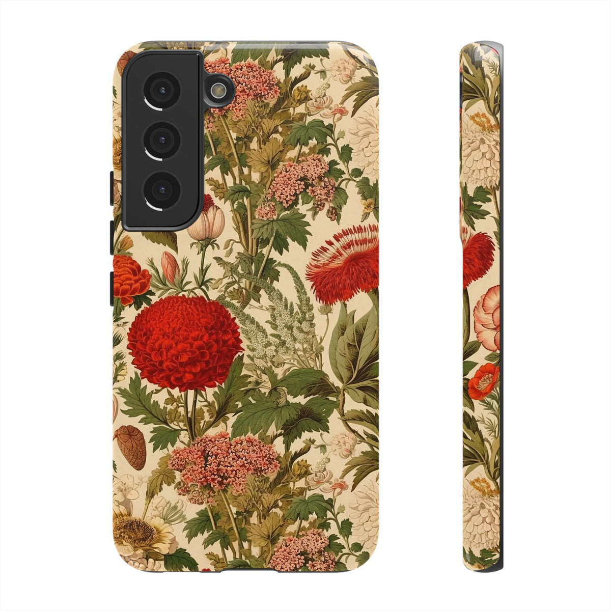 Antique Garden Botanical Phone Case - Vintage Botanical Phone Cover 2