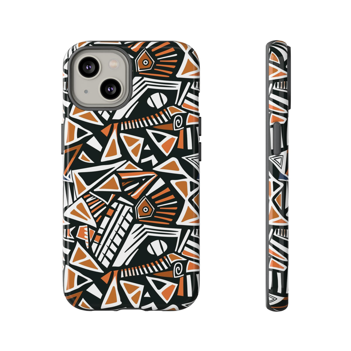 Stylish African Pattern Phone Case – Unique and Vibrant Protection 205