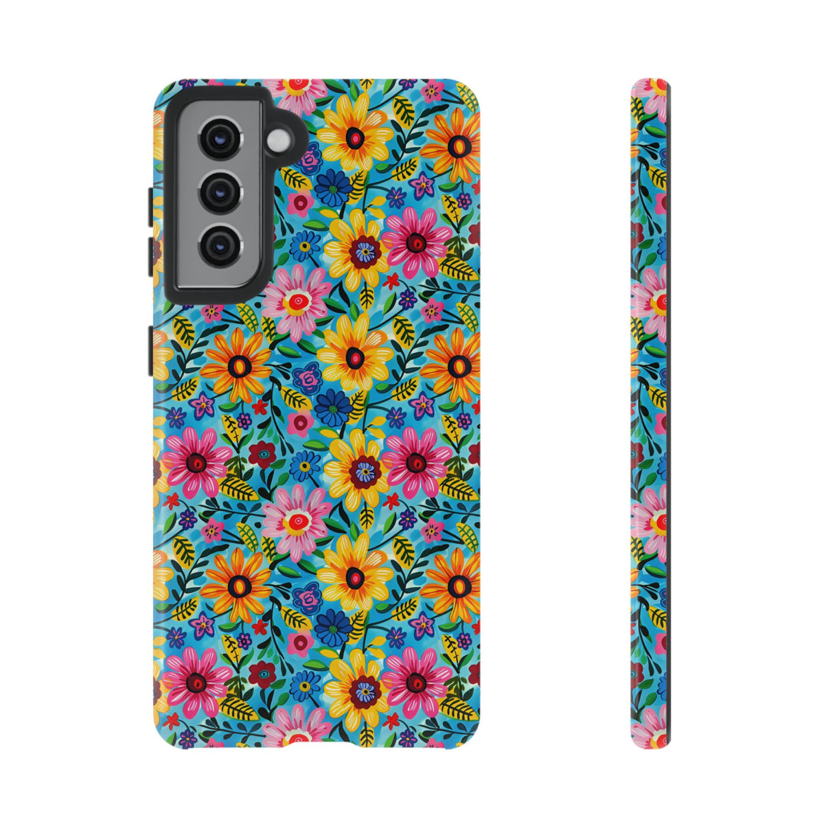 Frida Kahlo's Flower Phone Case – Artistic Elegance for Your Phone 9