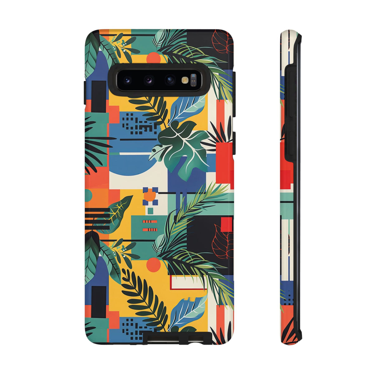 Jungle Collage Phone Case – Vibrant & Durable Nature-Inspired Protection