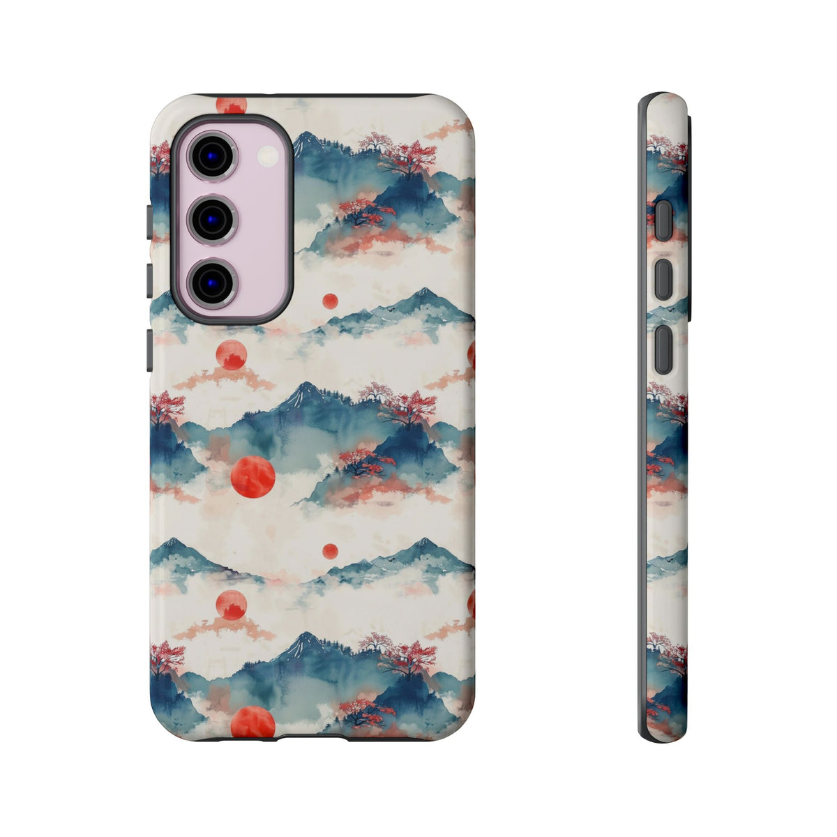 Japanese Pattern Phone Case – Elegant & Timeless Design for Your Phone 477