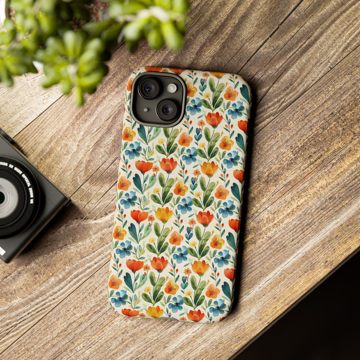 Spring Pattern Phone Case – Fresh & Vibrant Design for Your Phone 398