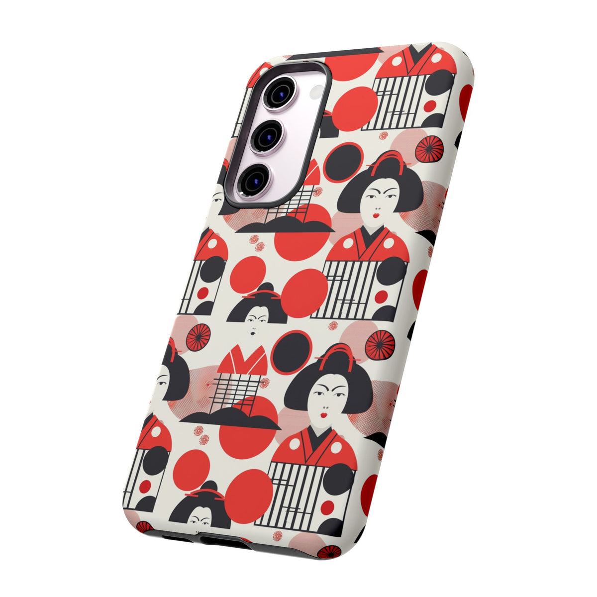 Japanese Pattern Phone Case – Elegant & Timeless Design for Your Phone 018