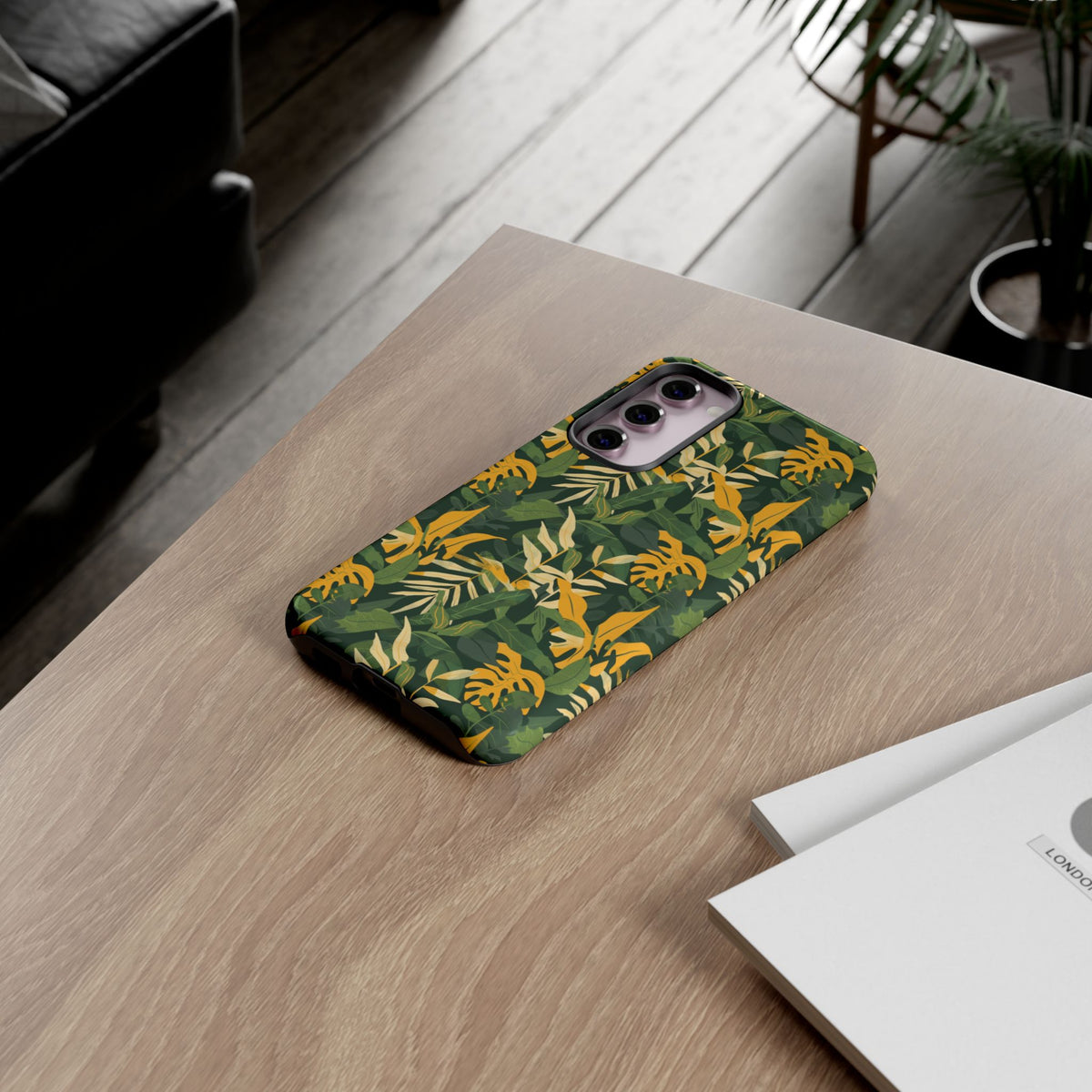 Jungle Pattern Phone Case – Exotic & Lush Design for Your Phone 347