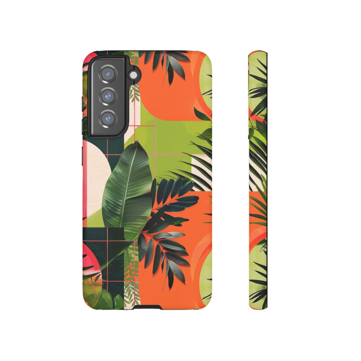 Jungle Collage Phone Case – Vibrant & Durable Nature-Inspired Protection