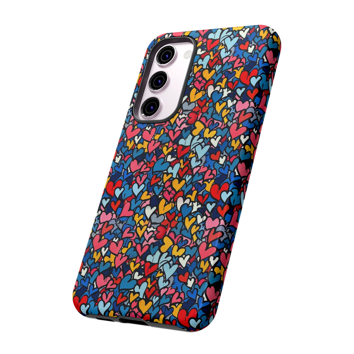 Heart Pattern Phone Case – Stylish & Loving Design for Your Device 820