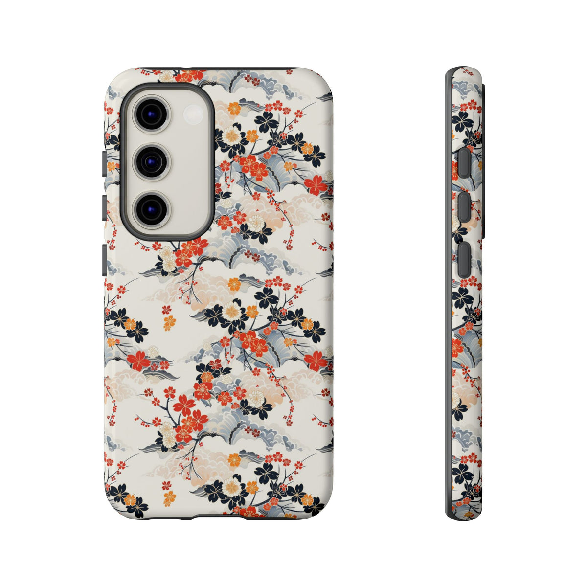 Japanese Pattern Phone Case – Elegant & Timeless Design for Your Phone 302