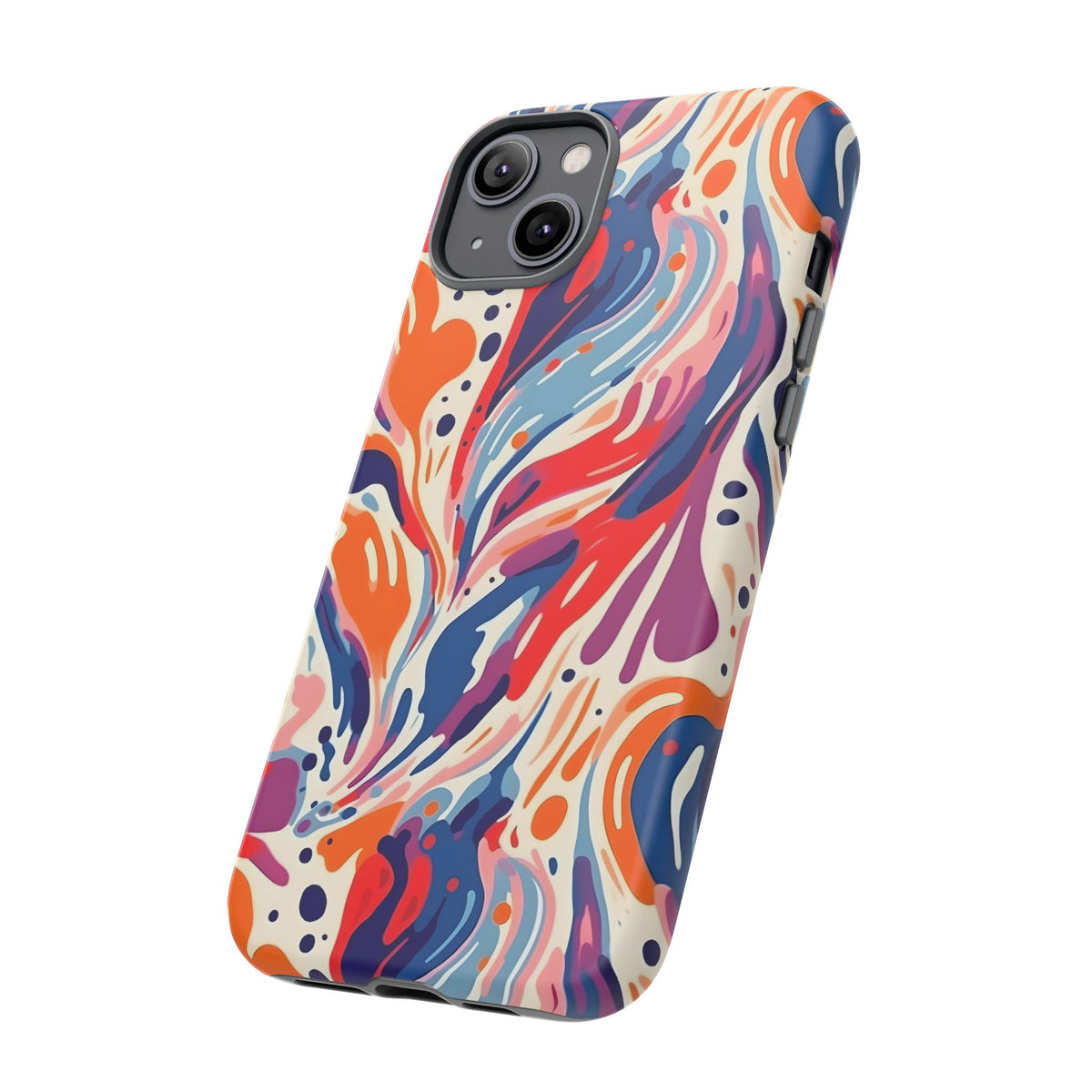 Abstract Painting Design Phone Case – Modern Art-Inspired Phone Cover 6