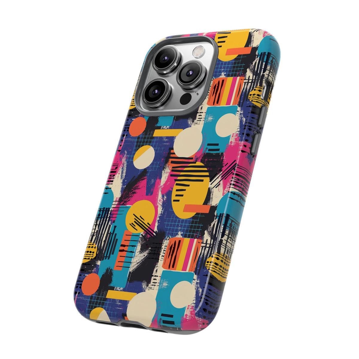 Retro 80s Seamless Phone Case – Vintage Style Meets Modern Protection 153