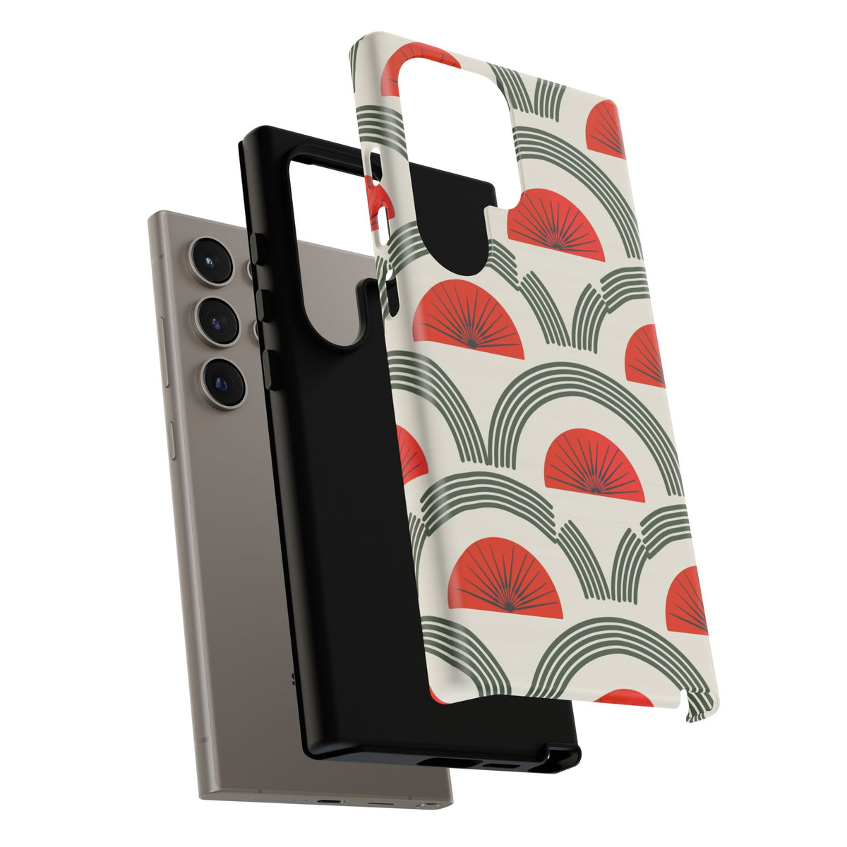 Japanese Pattern Phone Case – Elegant & Timeless Design for Your Phone 005