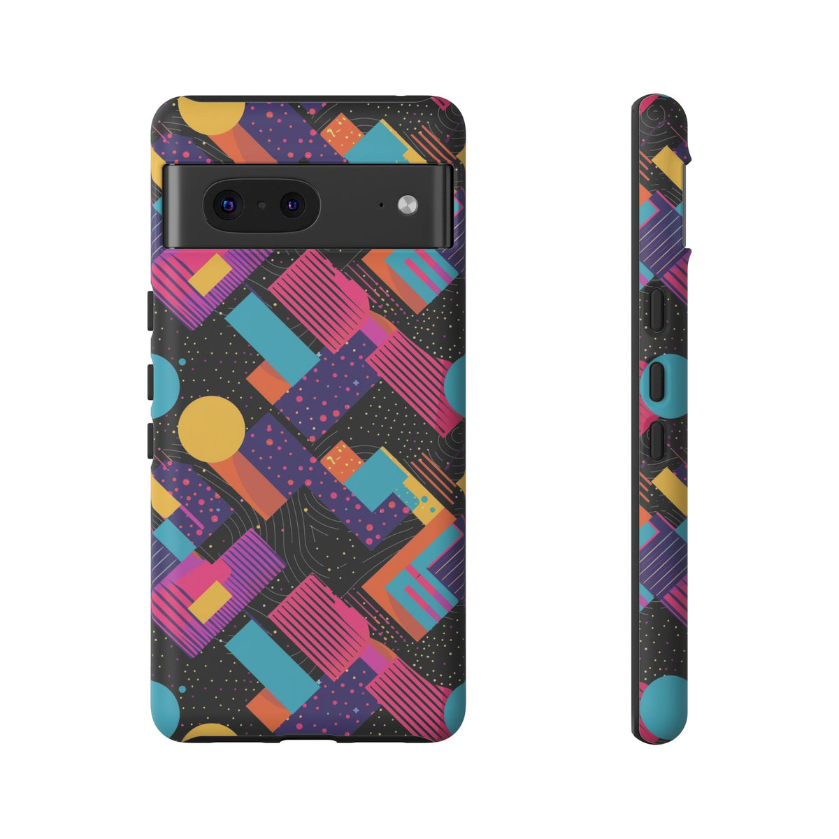 Retro 80s Seamless Phone Case – Vintage Style Meets Modern Protection 088