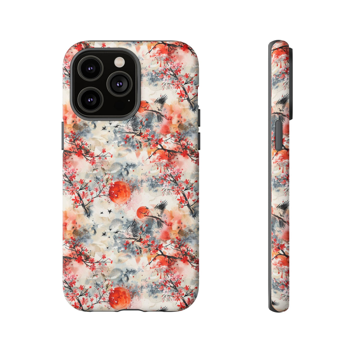 Japanese Pattern Phone Case – Elegant & Timeless Design for Your Phone 110