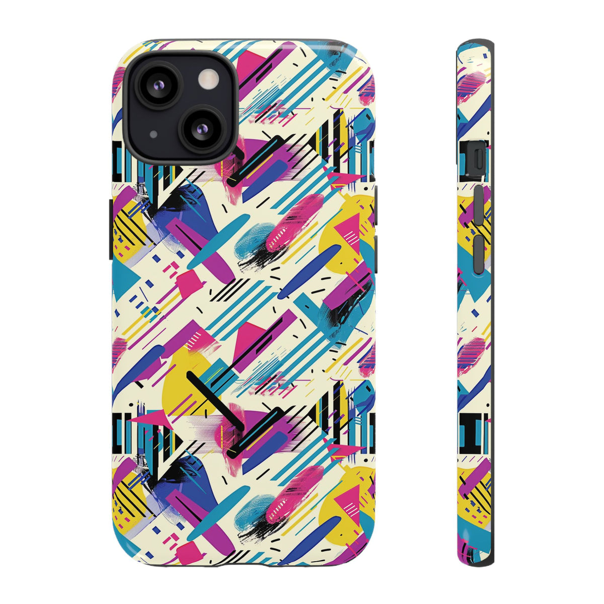 Retro 80s Seamless Phone Case – Vintage Style Meets Modern Protection 134