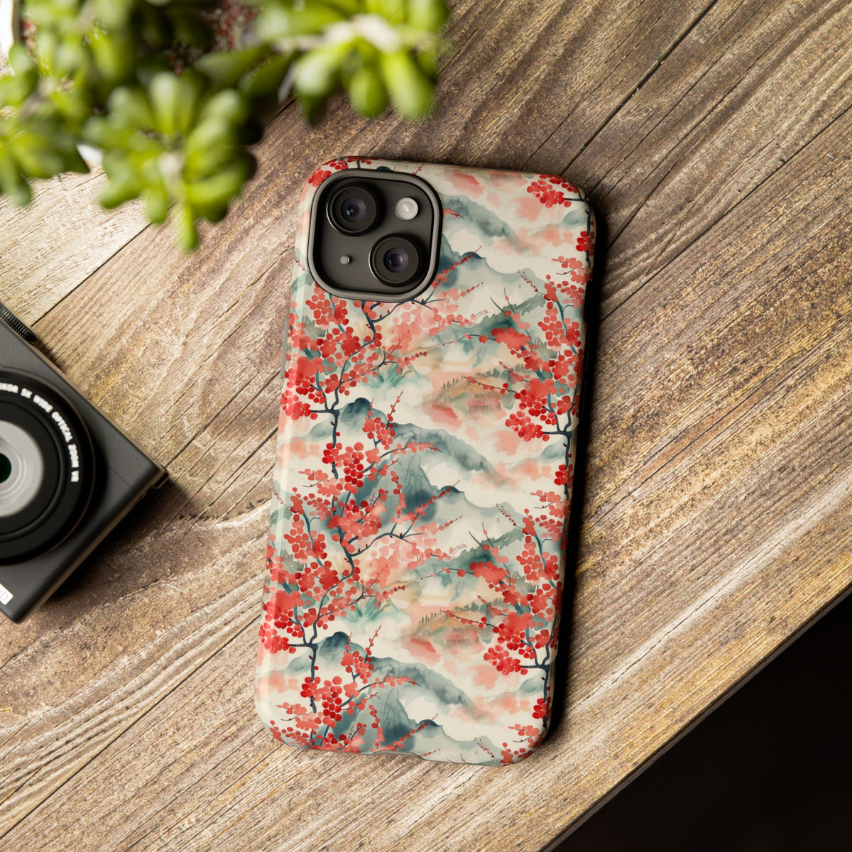 Japanese Pattern Phone Case – Elegant & Timeless Design for Your Phone 462