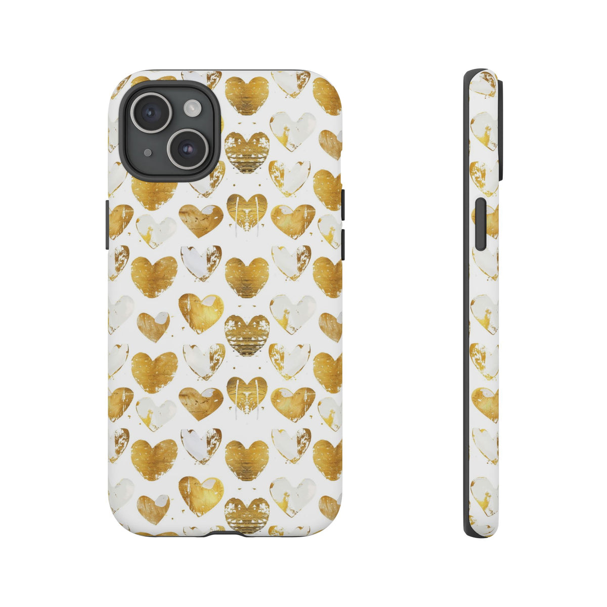 Heart Pattern Phone Case – Stylish & Loving Design for Your Device 369