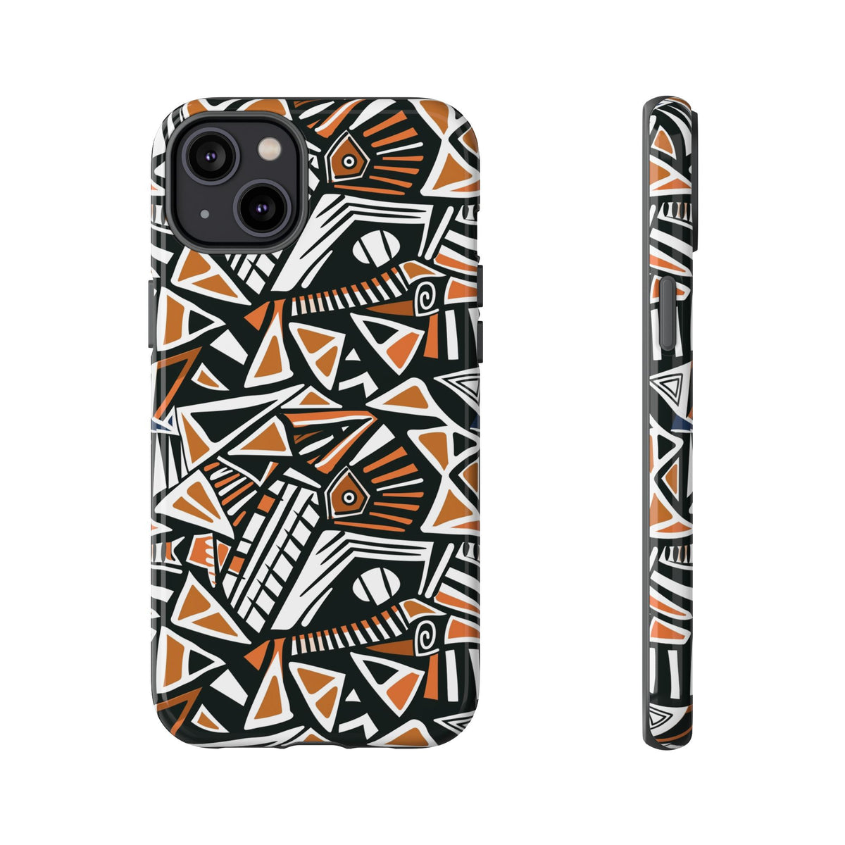 Stylish African Pattern Phone Case – Unique and Vibrant Protection 205