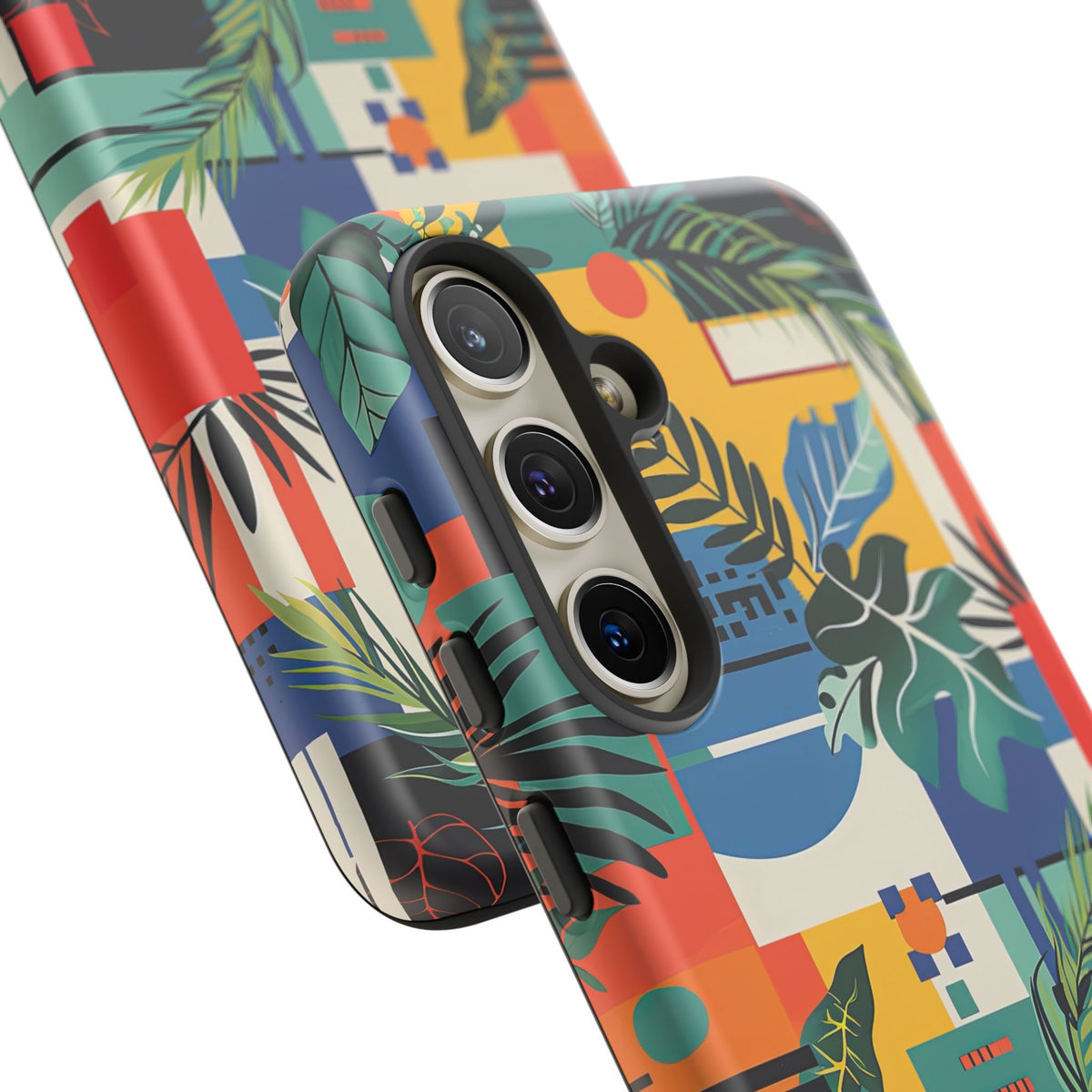 Jungle Collage Phone Case – Vibrant & Durable Nature-Inspired Protection