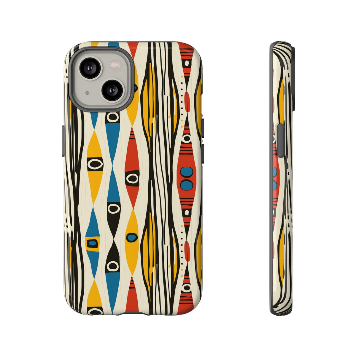 Stylish African Pattern Phone Case – Unique and Vibrant Protection 202