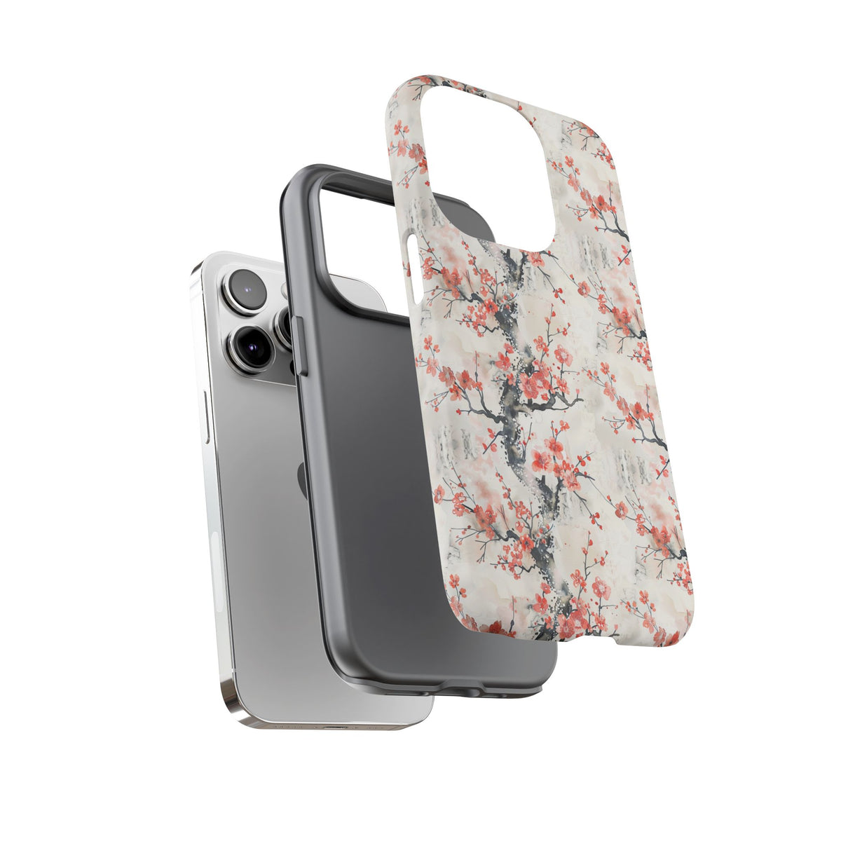 Japanese Pattern Phone Case – Elegant & Timeless Design for Your Phone 034