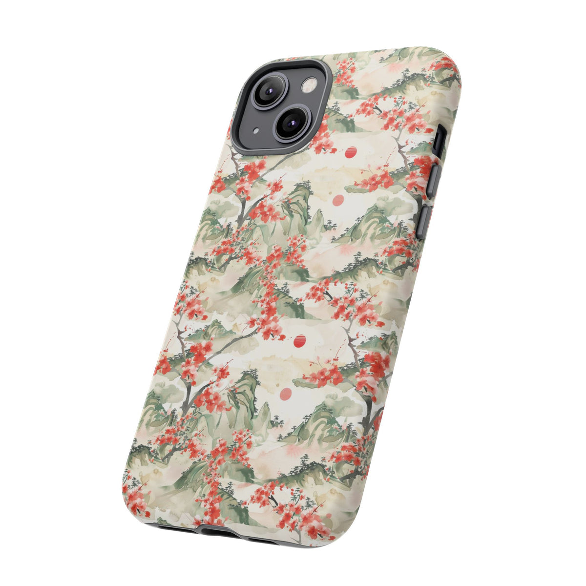 Japanese Pattern Phone Case – Elegant & Timeless Design for Your Phone 089