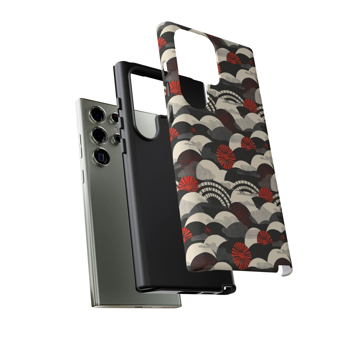 Japanese Pattern Phone Case – Elegant & Timeless Design for Your Phone 151