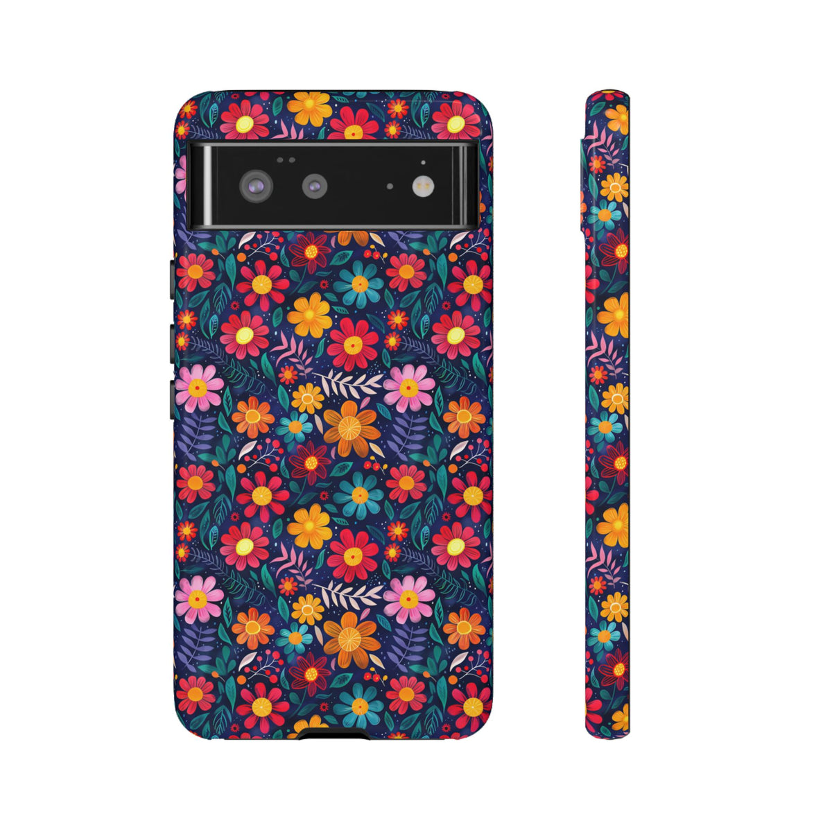 Frida Kahlo's Flower Phone Case – Artistic Elegance for Your Phone 4