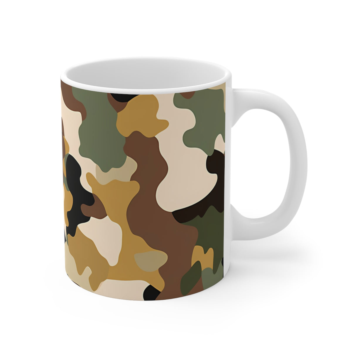 All-Over Camouflage Pattern Coffee Mug 330