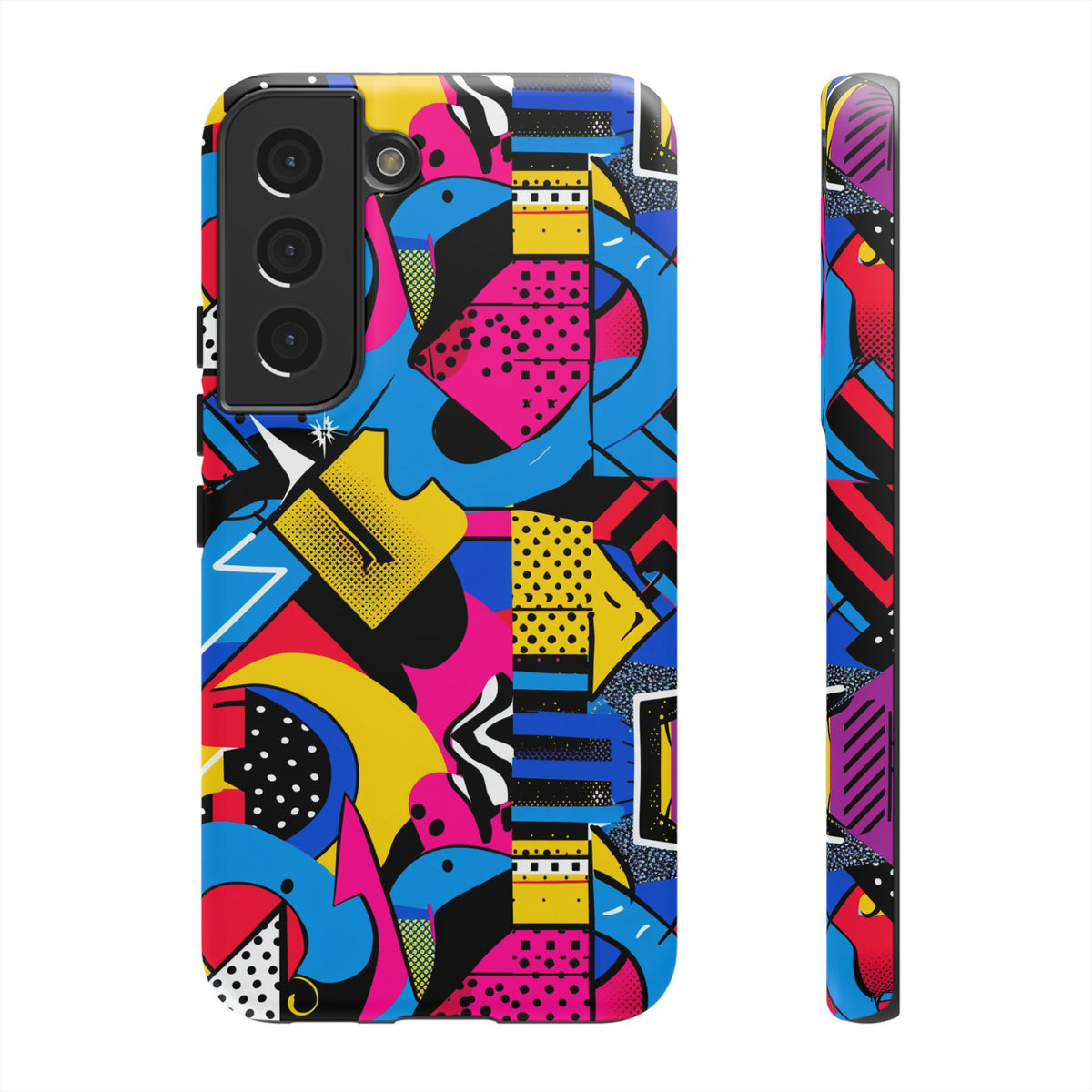 Retro 80s Seamless Phone Case – Vintage Style Meets Modern Protection