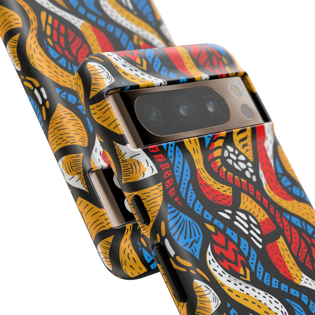 Stylish African Pattern Phone Case – Unique and Vibrant Protection 155