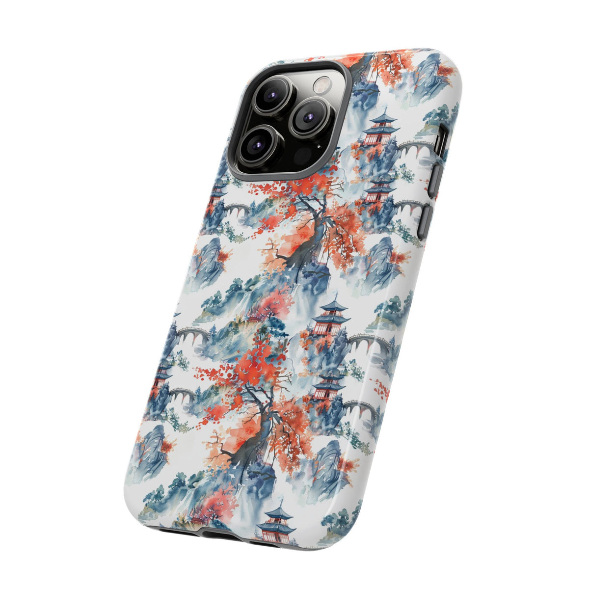 Japanese Pattern Phone Case – Elegant & Timeless Design for Your Phone 043