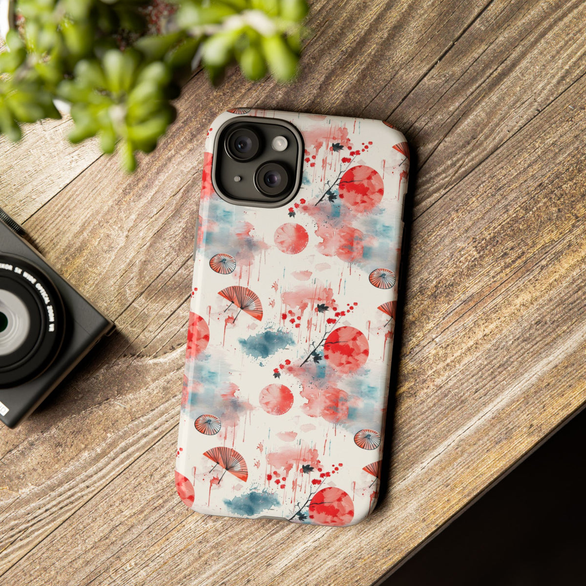 Japanese Pattern Phone Case – Elegant & Timeless Design for Your Phone 499