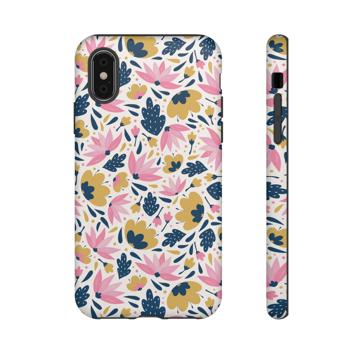 Colorful Little Flower Design Phone Case – Bright and Cheerful Floral Phone Cover 3