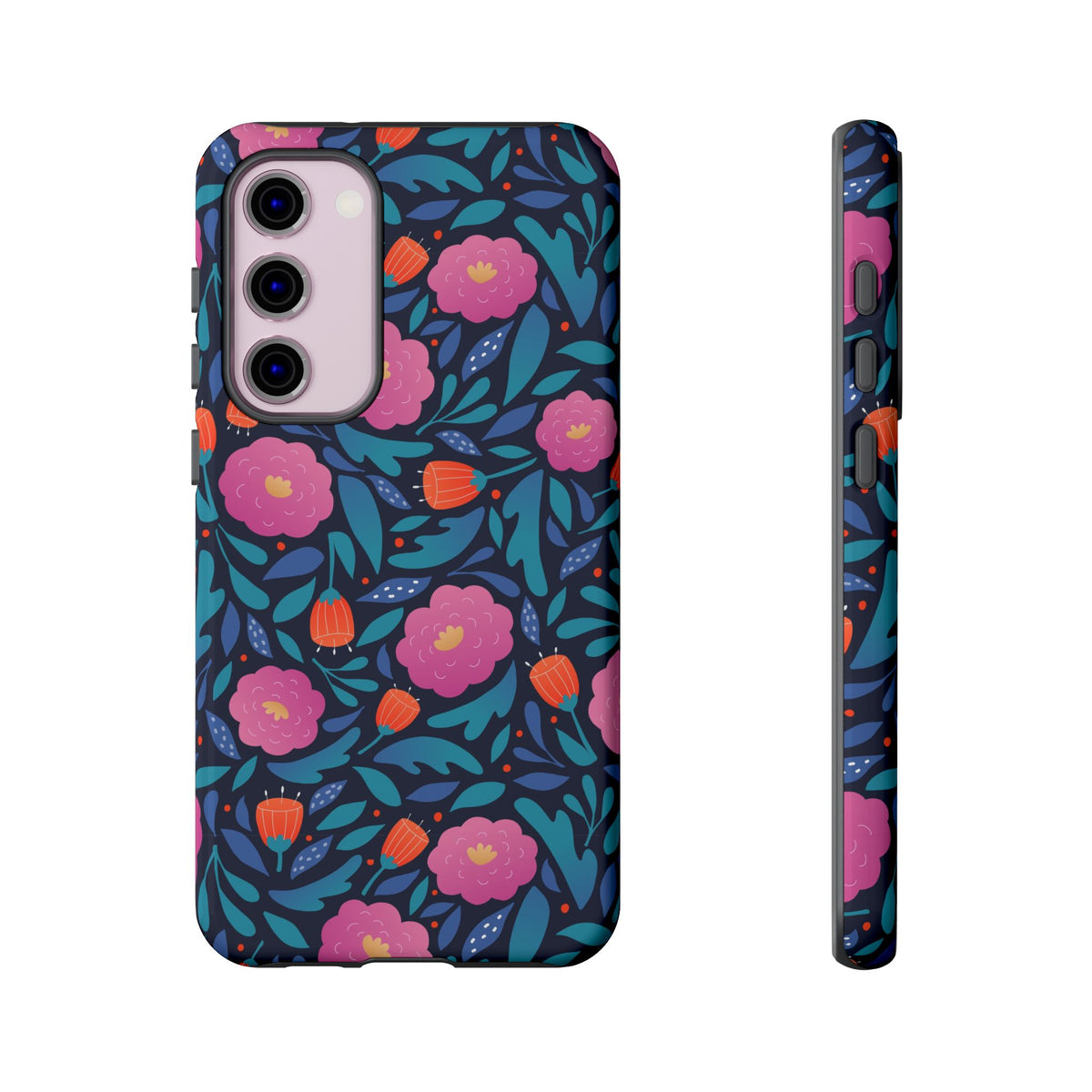 Colorful Little Flower Design Phone Case – Bright and Cheerful Floral Phone Cover 2