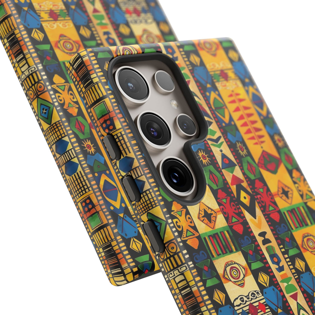 Stylish African Pattern Phone Case – Unique and Vibrant Protection 163