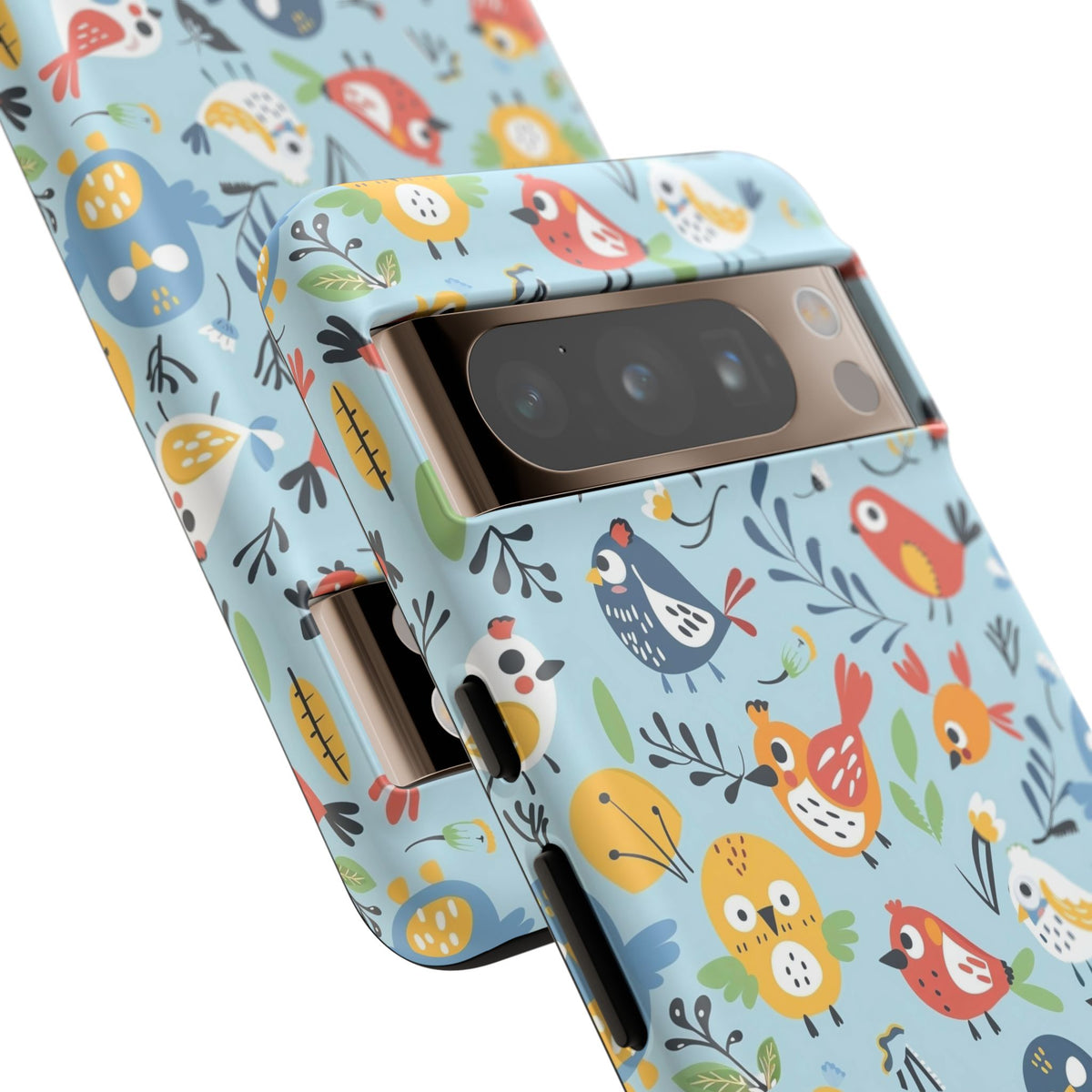 Birds Seamless Pattern Phone Case – Elegant and Timeless Avian Design 7