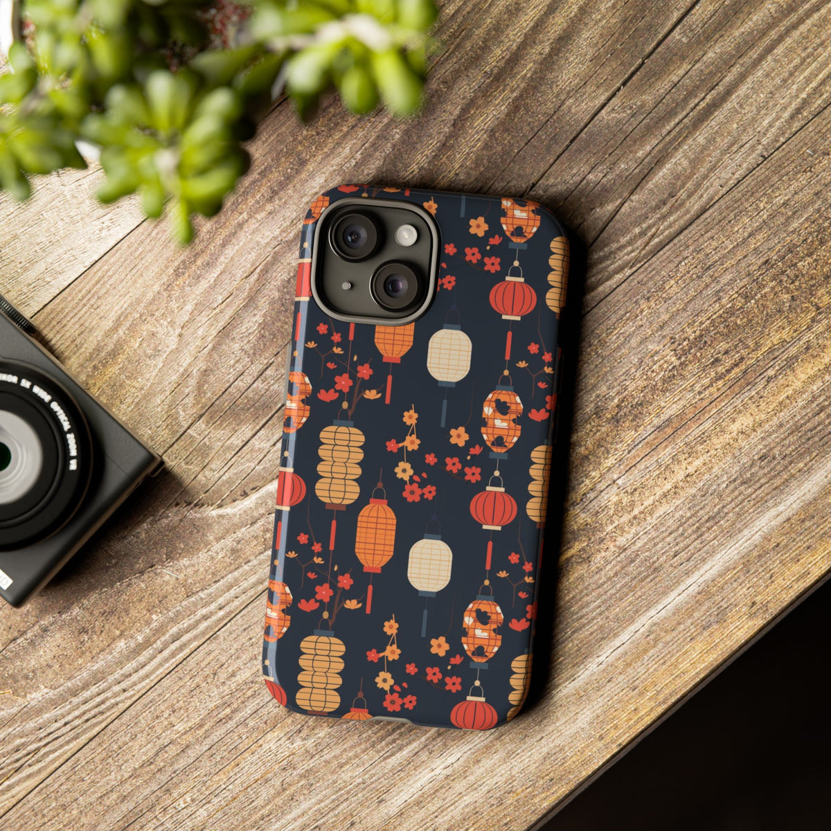 Japanese Pattern Phone Case – Elegant & Timeless Design for Your Phone 027