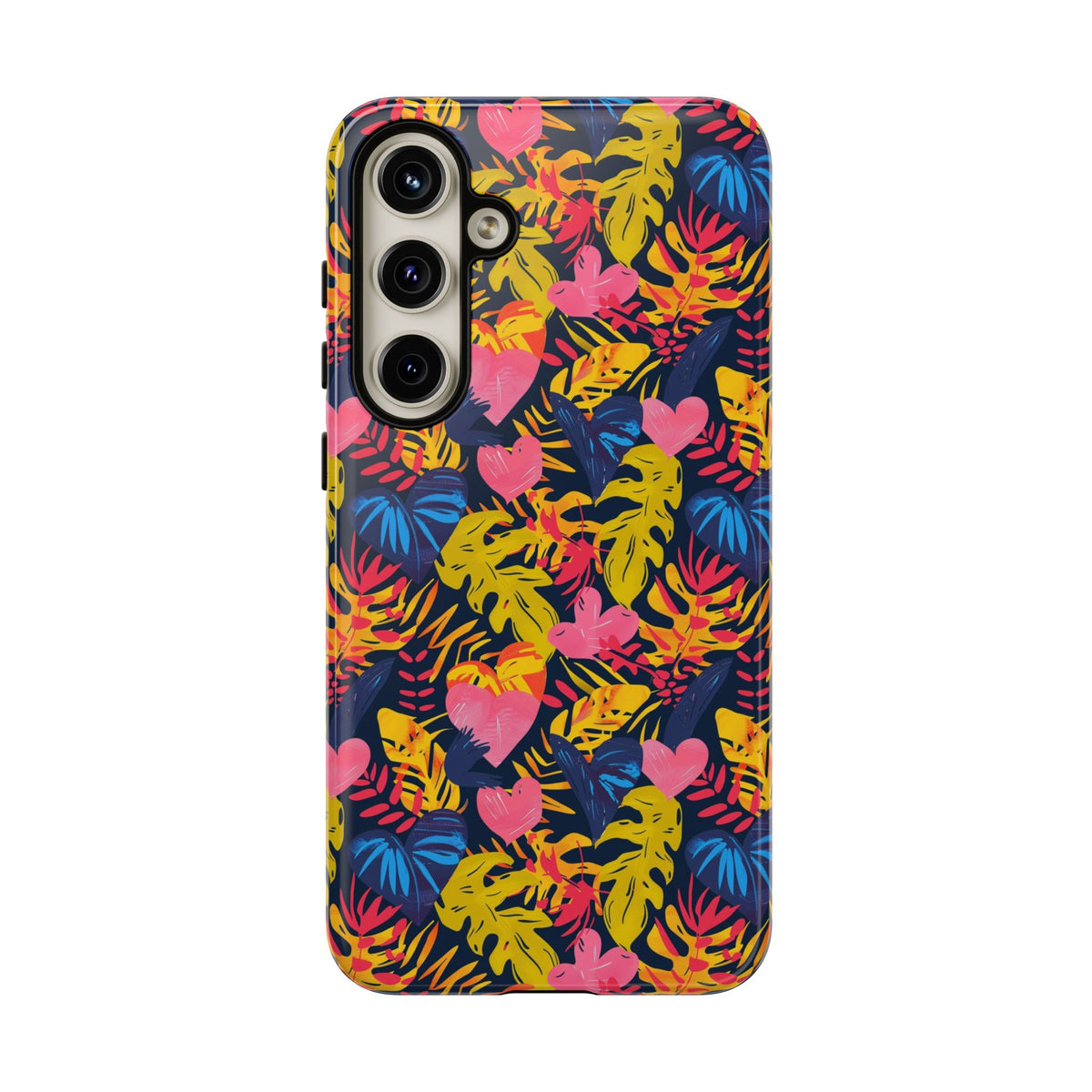 Heart Pattern Phone Case – Stylish & Loving Design for Your Device 360