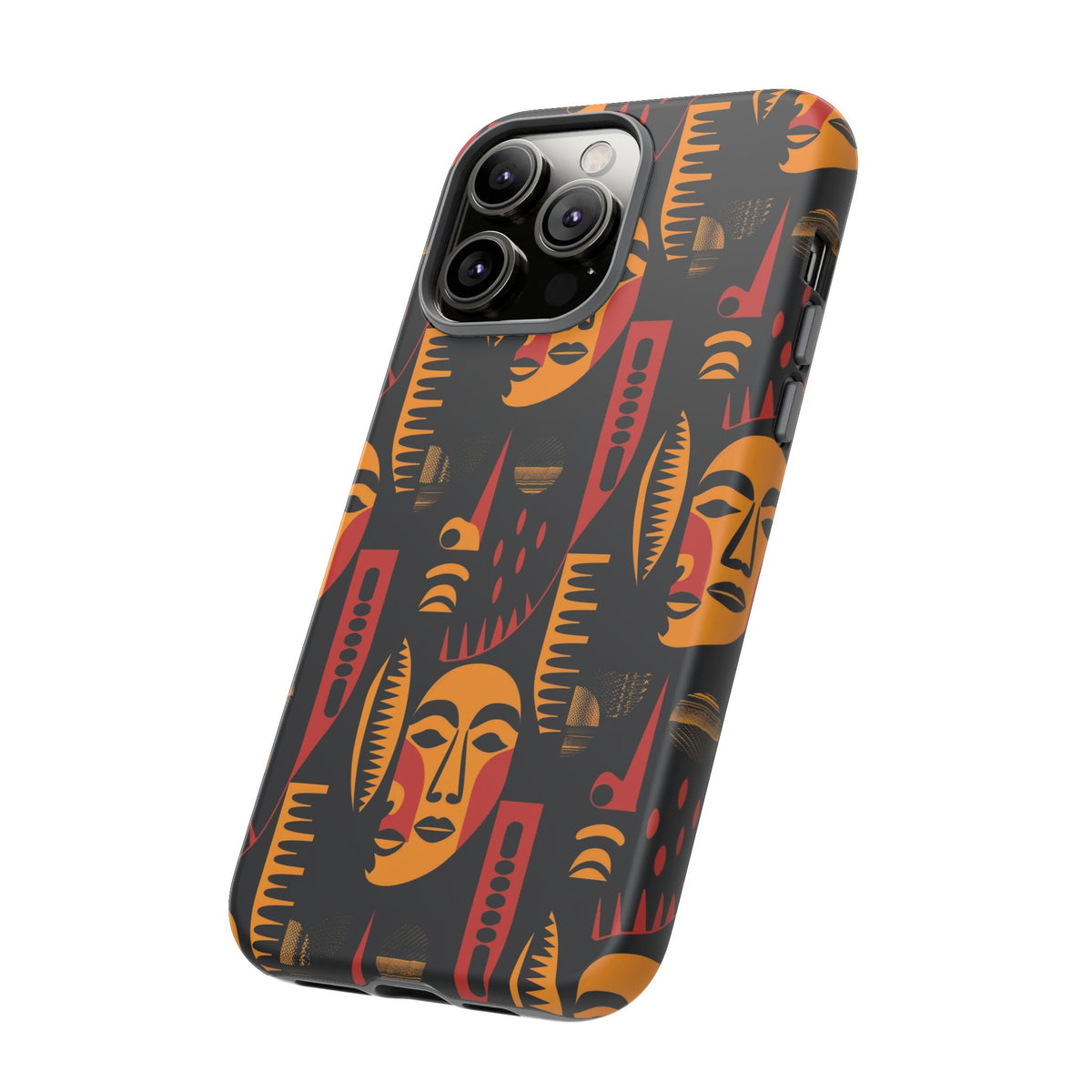 Stylish African Pattern Phone Case – Unique and Vibrant Protection 203