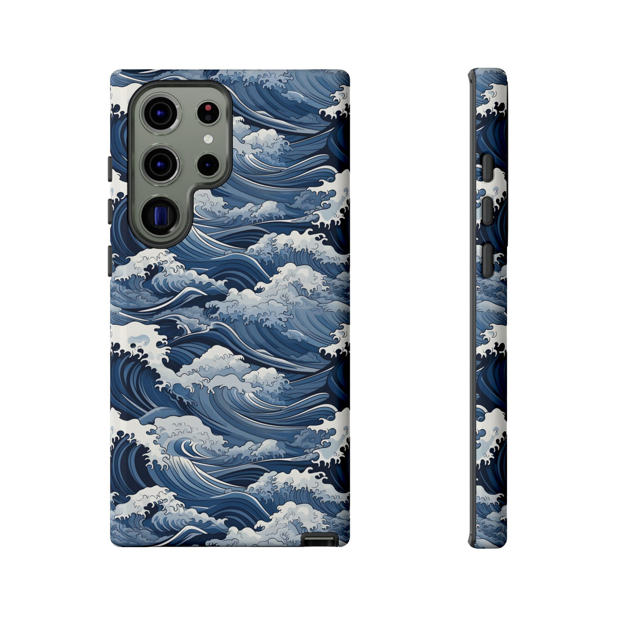 Japanese Waves Phone Case – Embrace Timeless Elegance with Classic Design