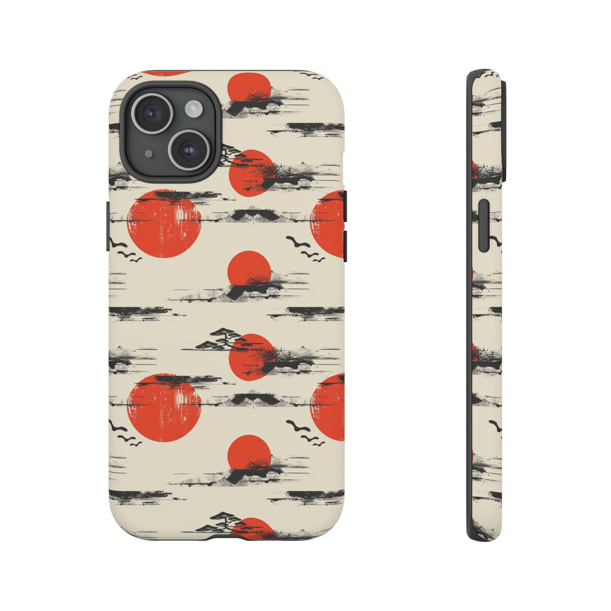 Japanese Pattern Phone Case – Elegant & Timeless Design for Your Phone 077