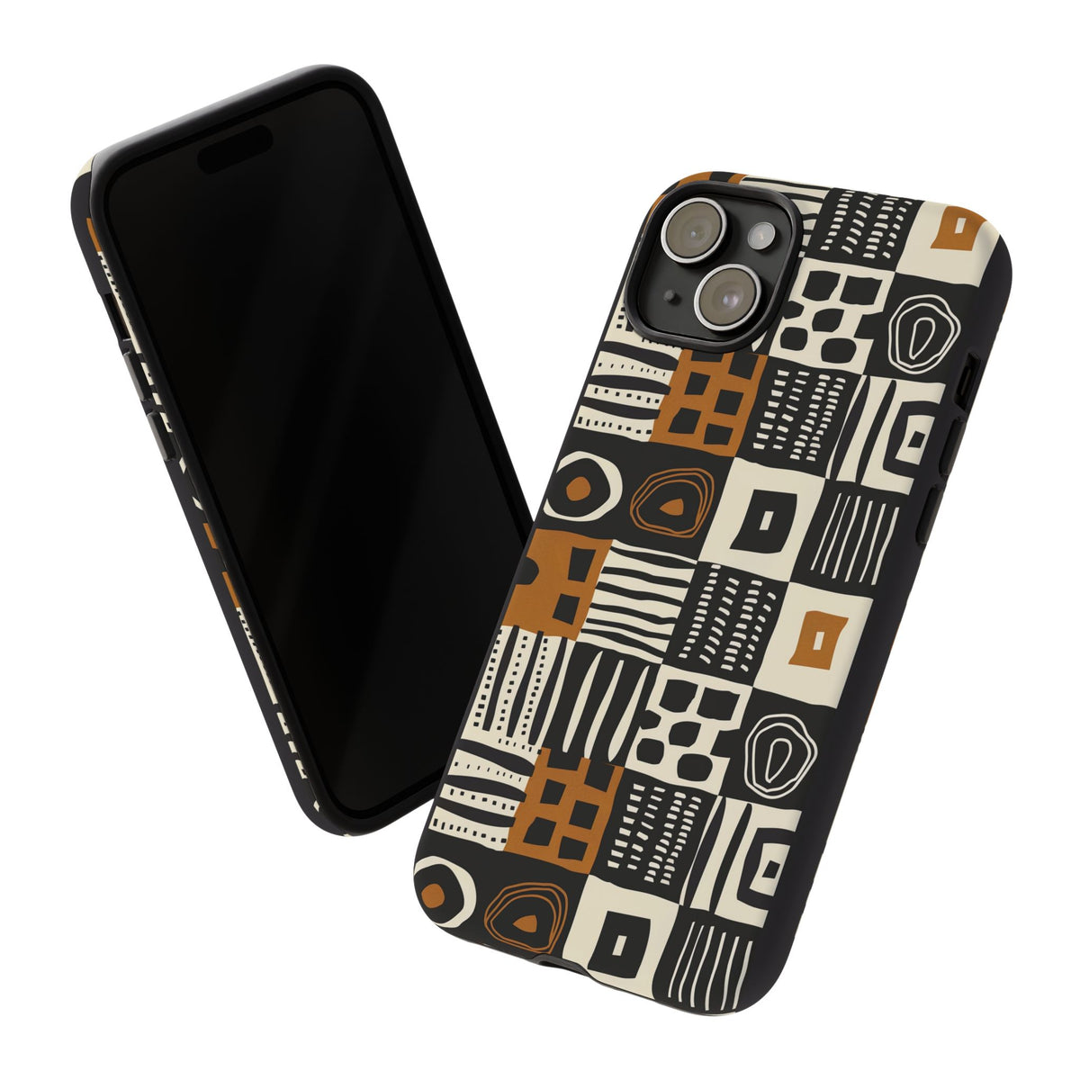 Stylish African Pattern Phone Case – Unique and Vibrant Protection 168